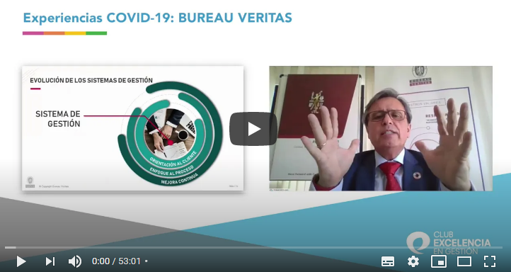 Grabación Webinar Experiencias COVID-19: Bureau Veritas