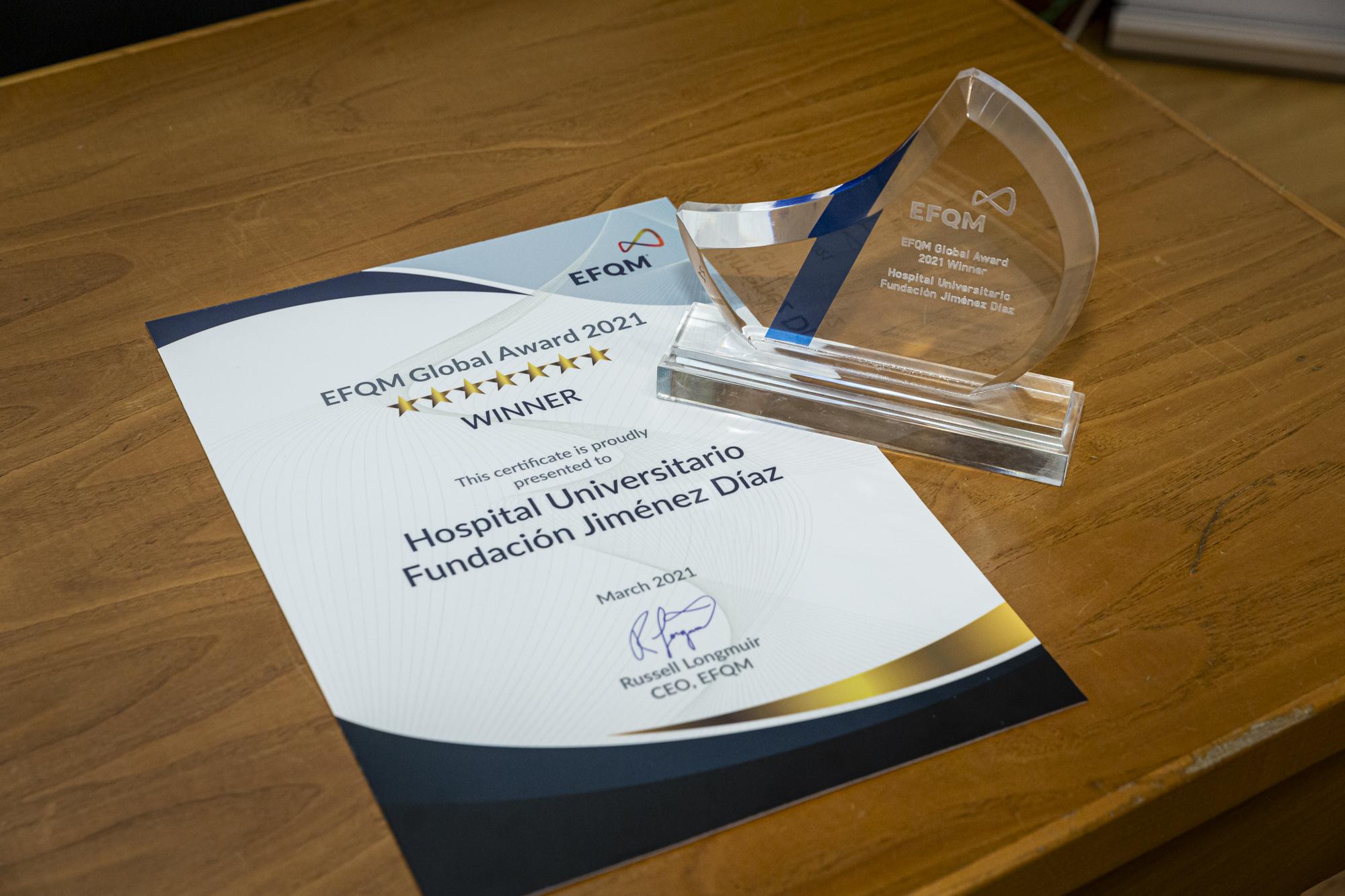 Premio EFQM Fundación Jimenez Diaz