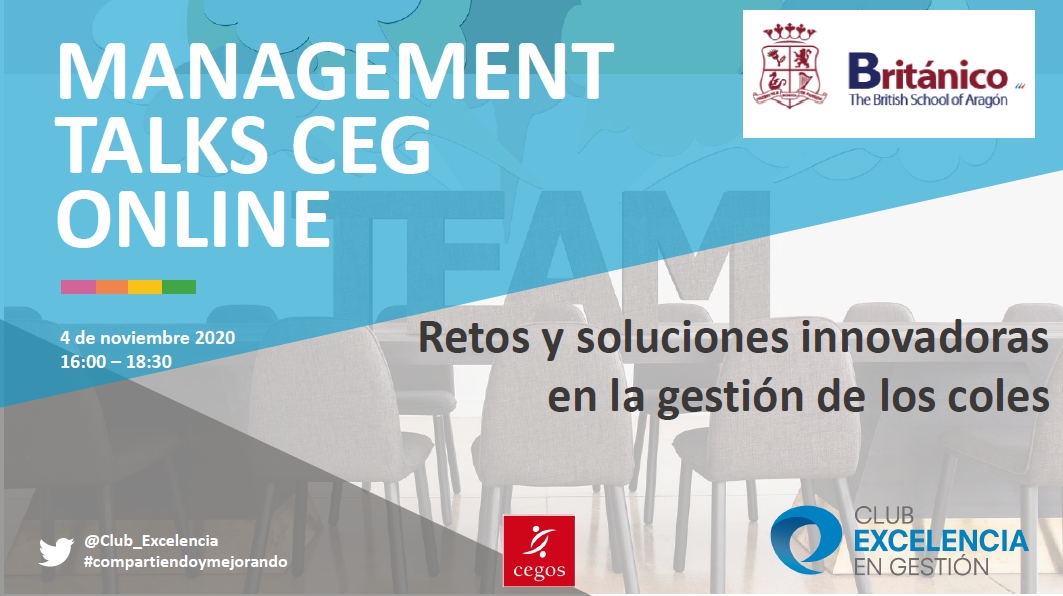 Management Talks: Retos y soluciones innovadoras en la gestión de los coles