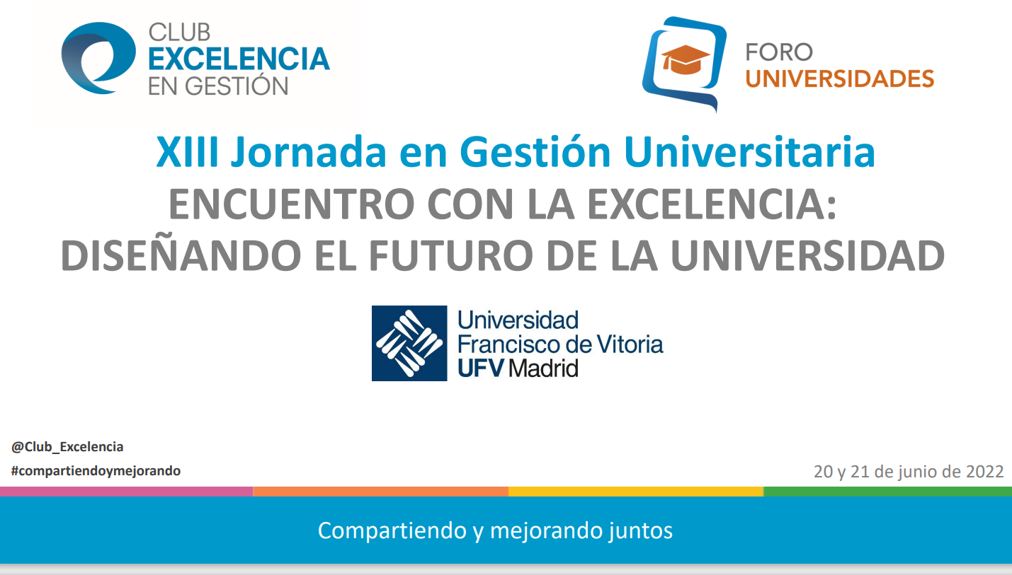 XIII Jornada en Gestión Universitaria