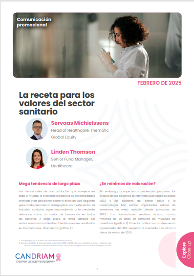 Receta valores sanidad