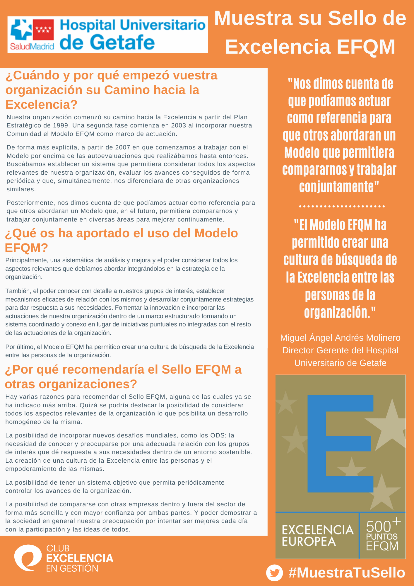 Muestra tu Sello - Hospital Universitario de Getafe