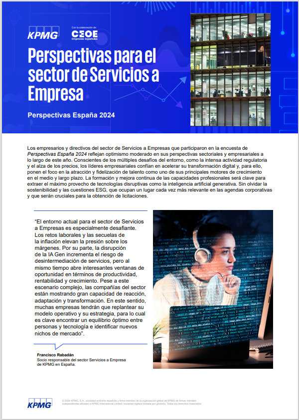 Sector servicios a empresas