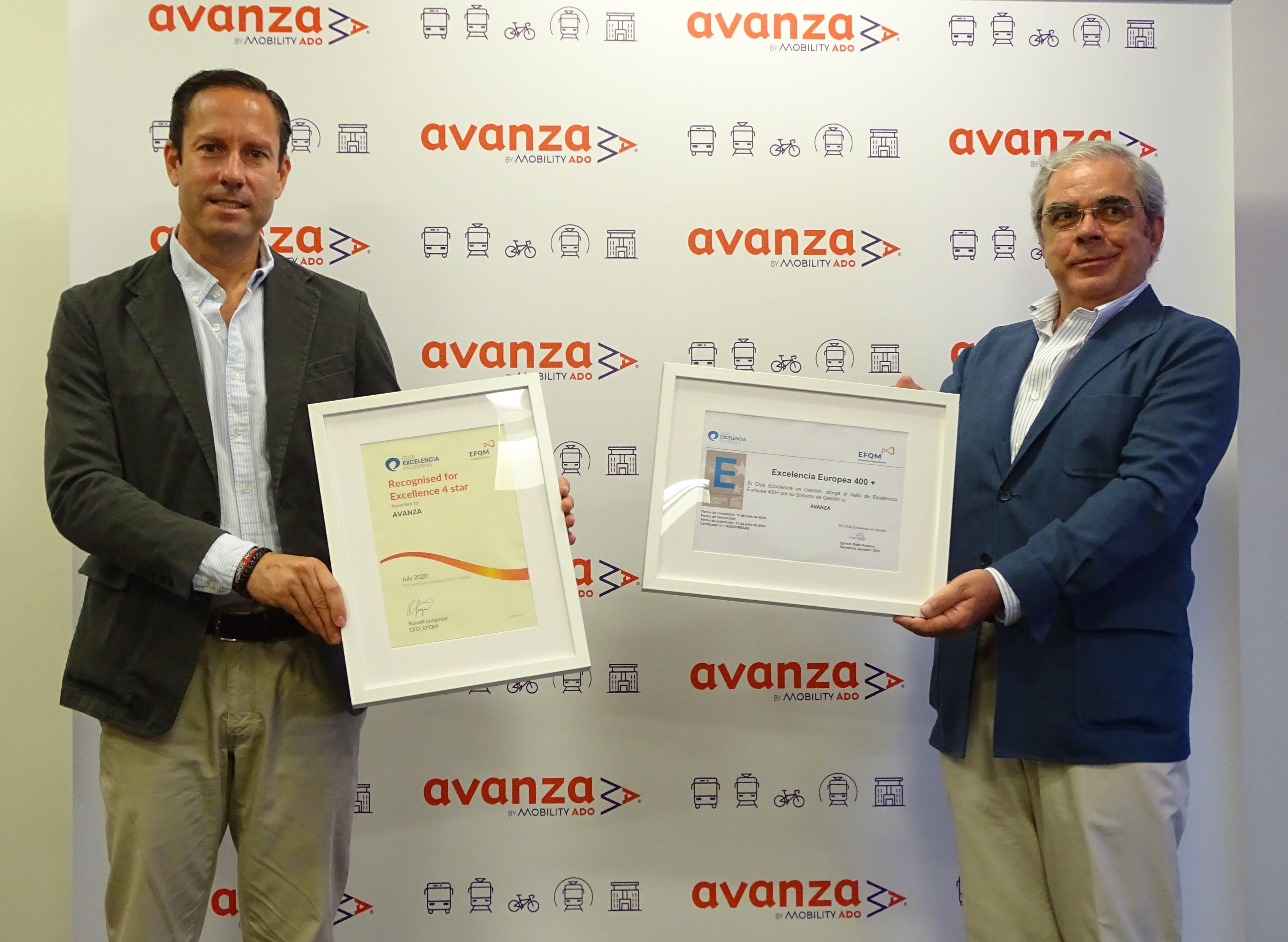 Entrega Sello EFQM Grupo Avanza