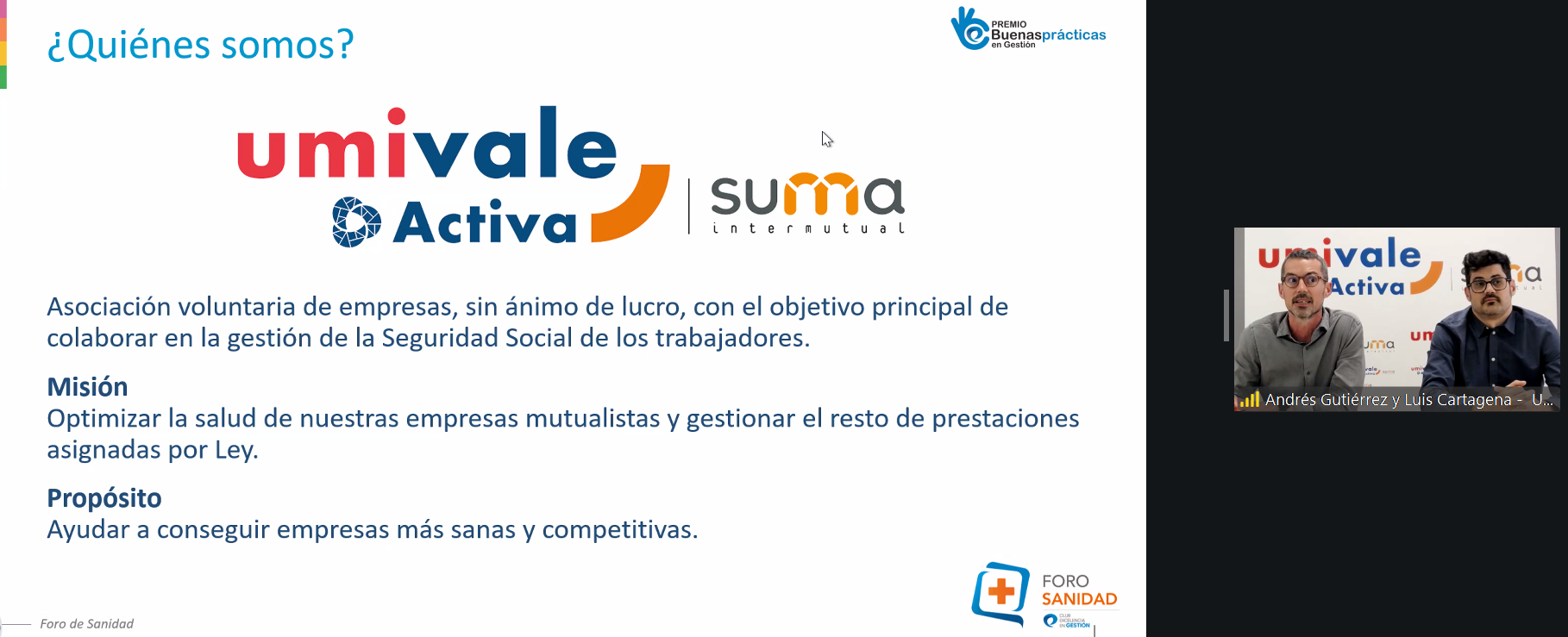 presentación Umivale