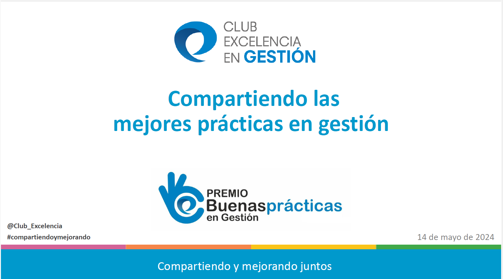 WEBINAR PPT Compartiendo las mejores prácticas