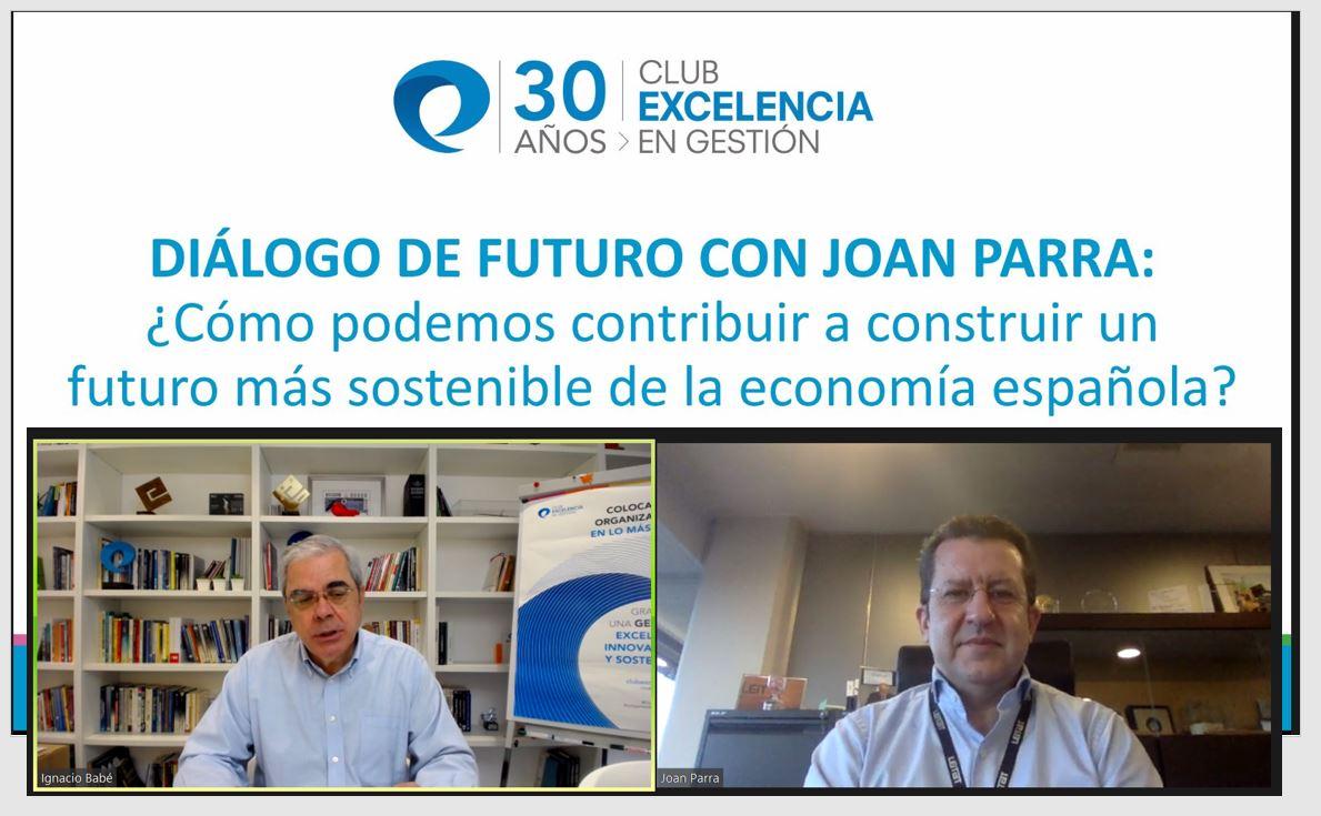 Webinar Diálogo de Futuro con Joan Parra