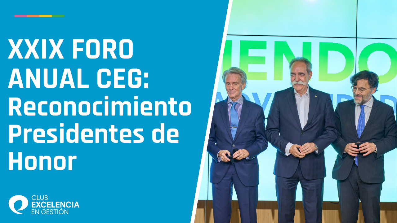 XIX FORO ANUAL CEG: Reconocimiento Presidentes de Honor