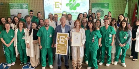 Sello EFQM 500 Hospital Fraternidad-Muprespa Habana 2026