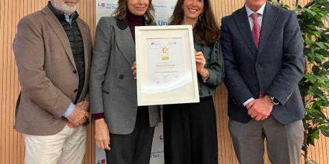 entrega del Sello EFQM 500 Hospital del Tajo