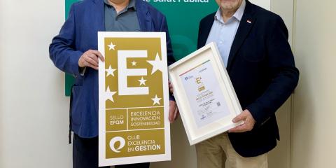 Entrega Sello EFQM 500 ASPB_2026