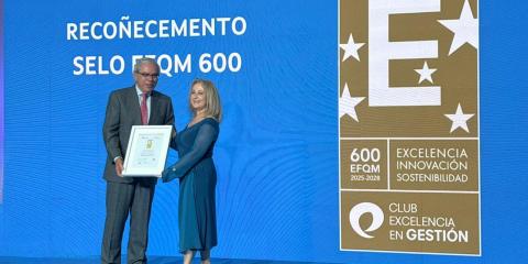 Urxencias Sanitarias de Galicia-061 obtiene el Sello EFQM 600