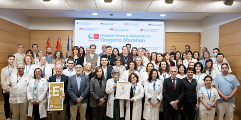 Sello EFQM 600 Hospital Gregorio Marañón