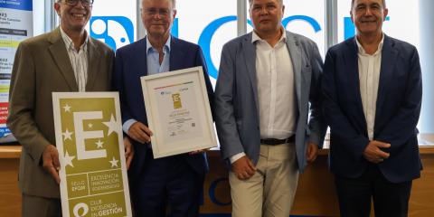ICSE, primer centro educativo de Canarias en obtener el Sello EFQM 600