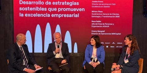 El Club participa en una mesa sobre excelencia y sostenibilidad en el Mobile World Congress