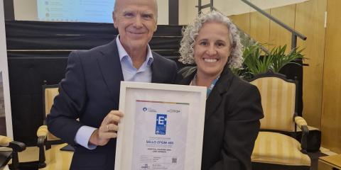 El Hospital Universitario José Germain obtiene el Sello EFQM 400