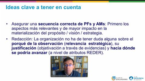 Webinar CEv: Elementos críticos en el nuevo Informe de Evaluación