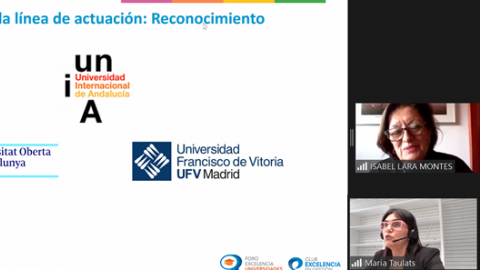 Foro de Universidades - Presentación de las líneas de actuación 2022