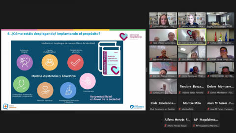 Sesión de Benchmarking: Propósito y Misión en organizaciones sanitarias