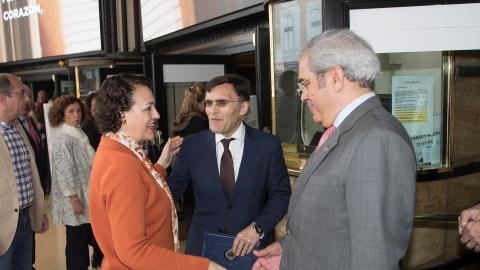 Llegada de la Ministra de Trabajo y Seguridad Social a la entrega de Premios de 2019