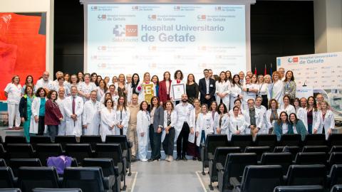 Sello EFQM 600 Hospital de Getafe 2026