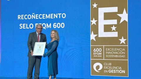 Urxencias Sanitarias de Galicia-061 obtiene el Sello EFQM 600