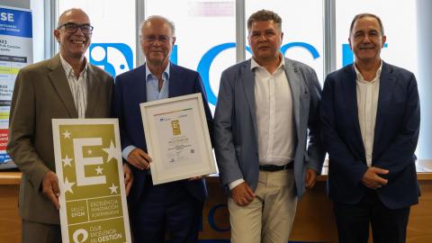 ICSE, primer centro educativo de Canarias en obtener el Sello EFQM 600