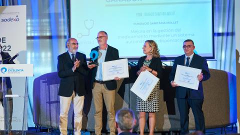 Finalistas y premiado BBPP 2022 sanidad