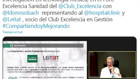 Reunión con el Experto: La innovación en Sanidad, nuevos proyectos