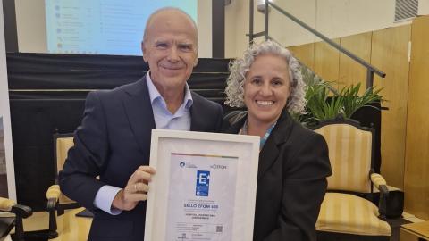 El Hospital Universitario José Germain obtiene el Sello EFQM 400