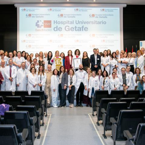 Sello EFQM 600 Hospital de Getafe 2026