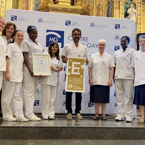 El Centre Maria Gay recibe el Sello EFQM 200 por su compromiso con la excelencia en la gestión