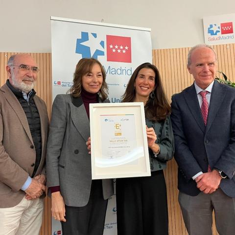 entrega del Sello EFQM 500 Hospital del Tajo