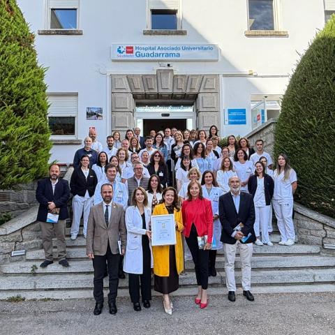 Entrega Sello EFQM 700 Hospital de Guadarrama