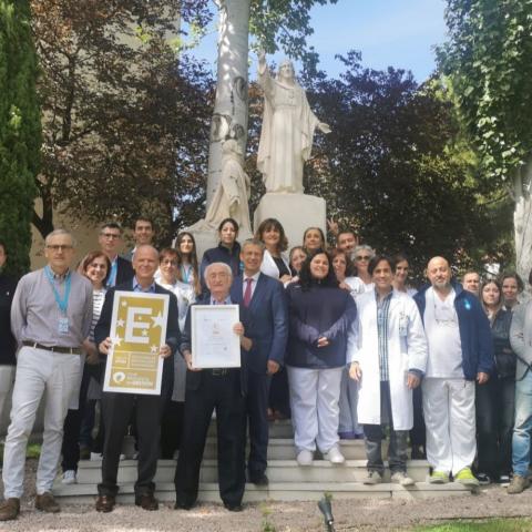 La Clínica Nuestra Señora de la Paz renueva el Sello EFQM 500 2