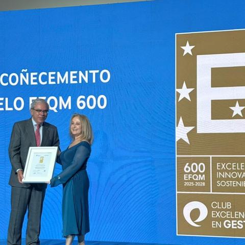 Urxencias Sanitarias de Galicia-061 obtiene el Sello EFQM 600