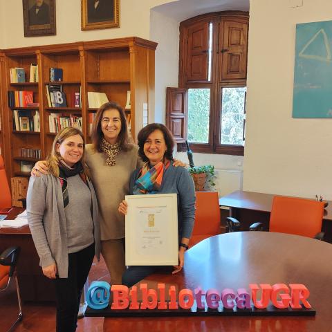 La Biblioteca Universitaria de Granada muestra su Sello EFQM