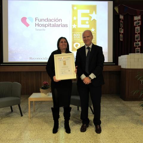Entrega Sello EFQM 600 Fundación Hospitalarias Tenerife