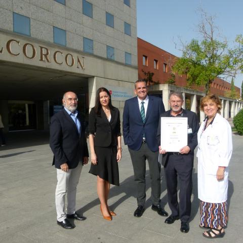 Hospital Universitario Fundación Alcorcón recibe su primer Sello EFQM 500