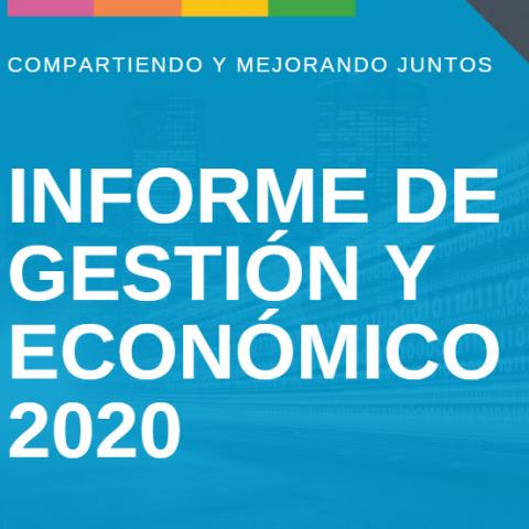 portada informe anual 2020