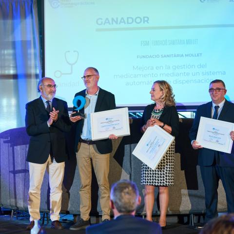 Finalistas y premiado BBPP 2022 sanidad