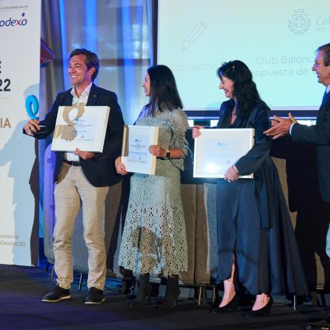 Finalistas y premiado BBPP 2022 educación